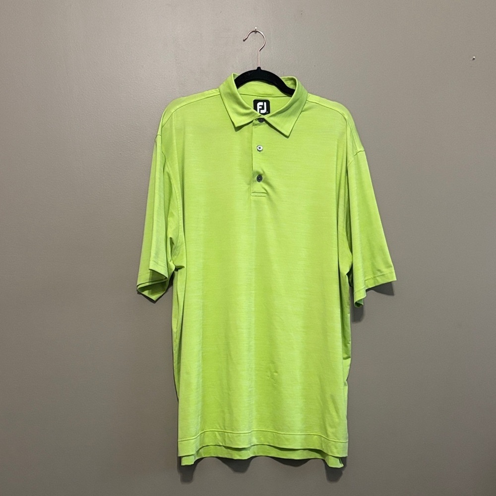 Footjoy Men's Green Polo Shirt